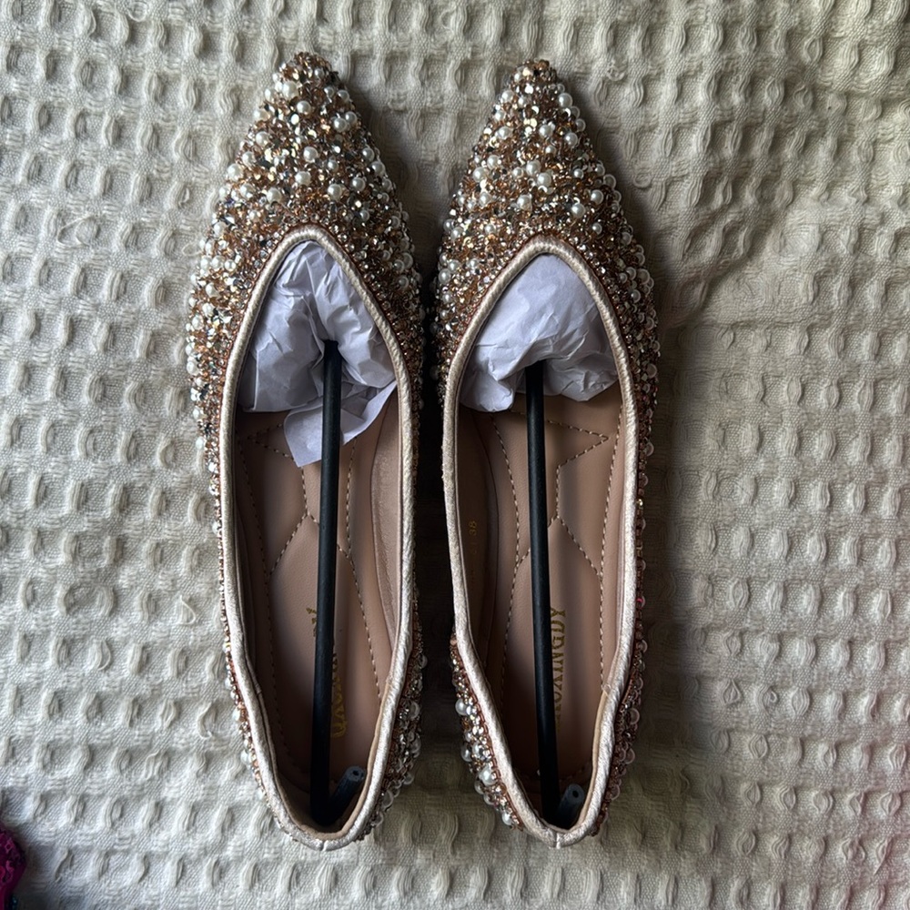 NWT Amazon sparkly shoes